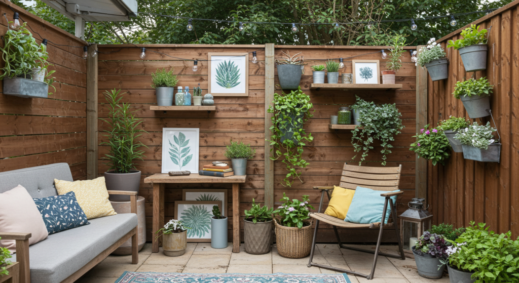 Vertical Space with Decor of Patio
