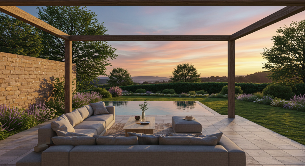 Design Around the Prime View of Patio