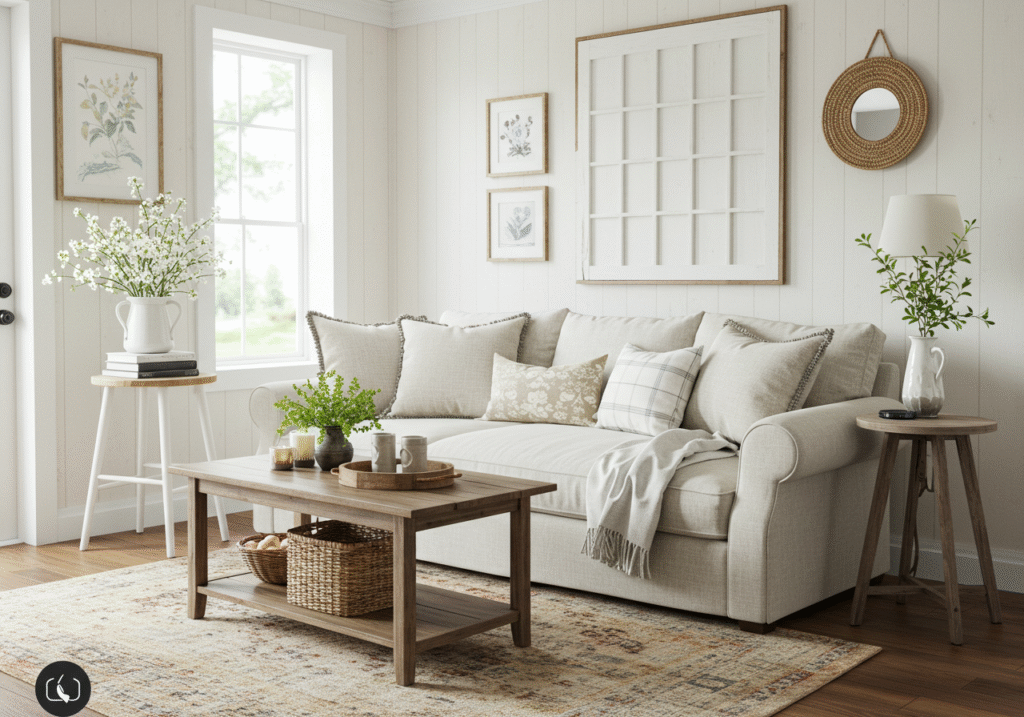 IKEA slipcovers for the living room
