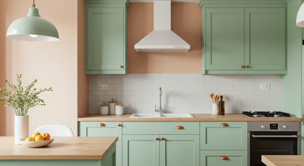 Peach and Mint Lightness