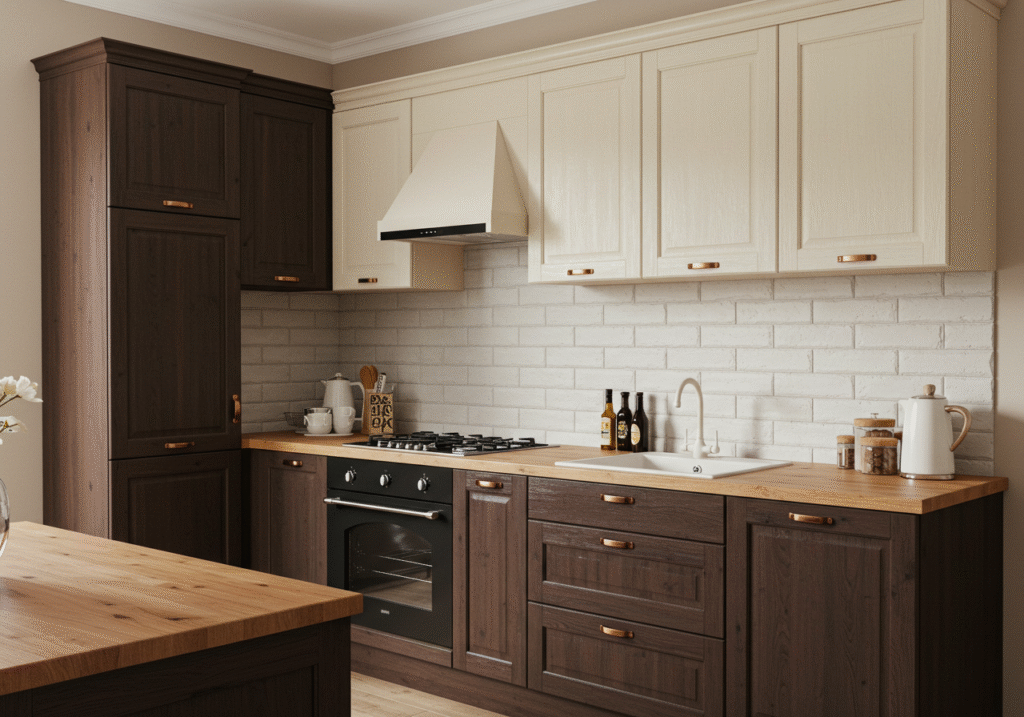 two tone kitchen cabinet ideas