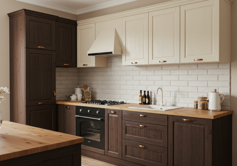 two tone kitchen cabinet ideas