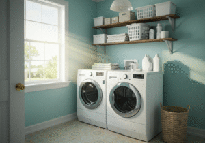 20 Brilliant Small Laundry Room Ideas to Maximize Every Inch