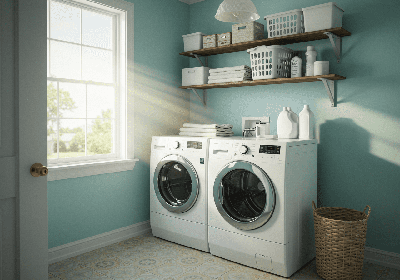 20 Small Laundry Room Ideas to Maximize Every Inch