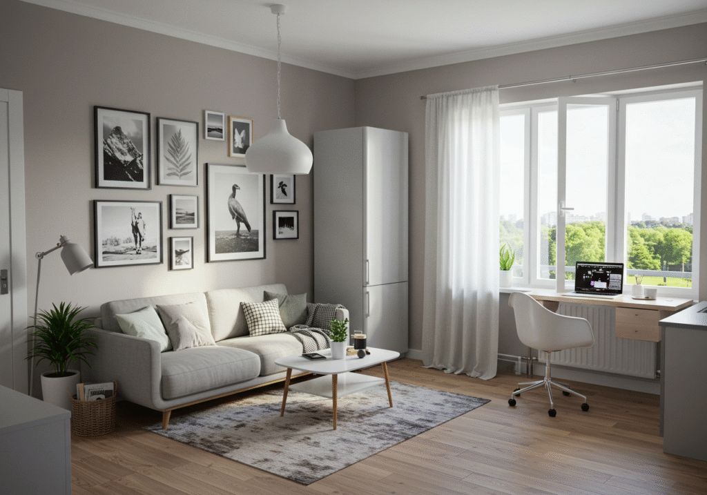 Small Studio Furnishing Ideas
