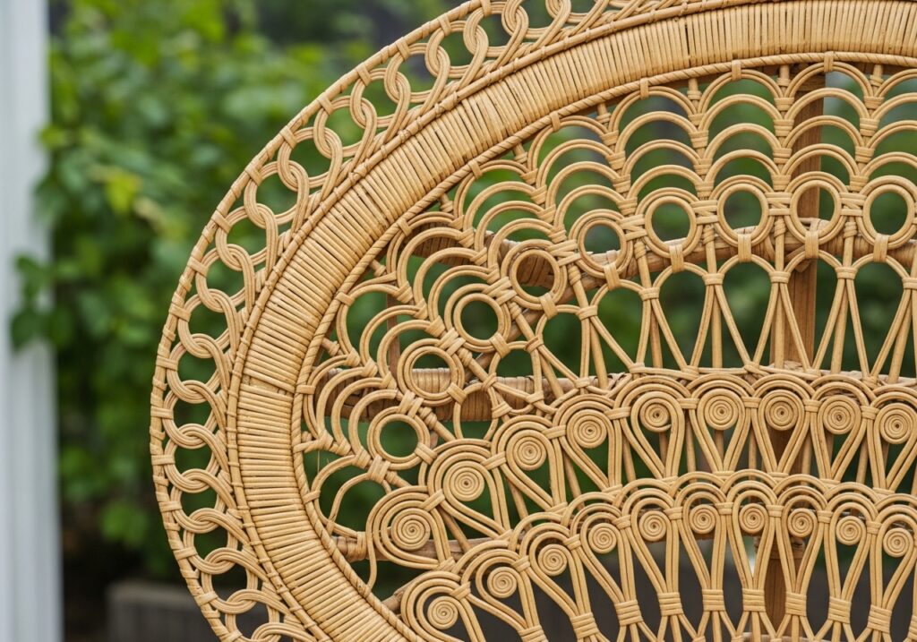 Peacock Chairs & Hand-Carved Pieces