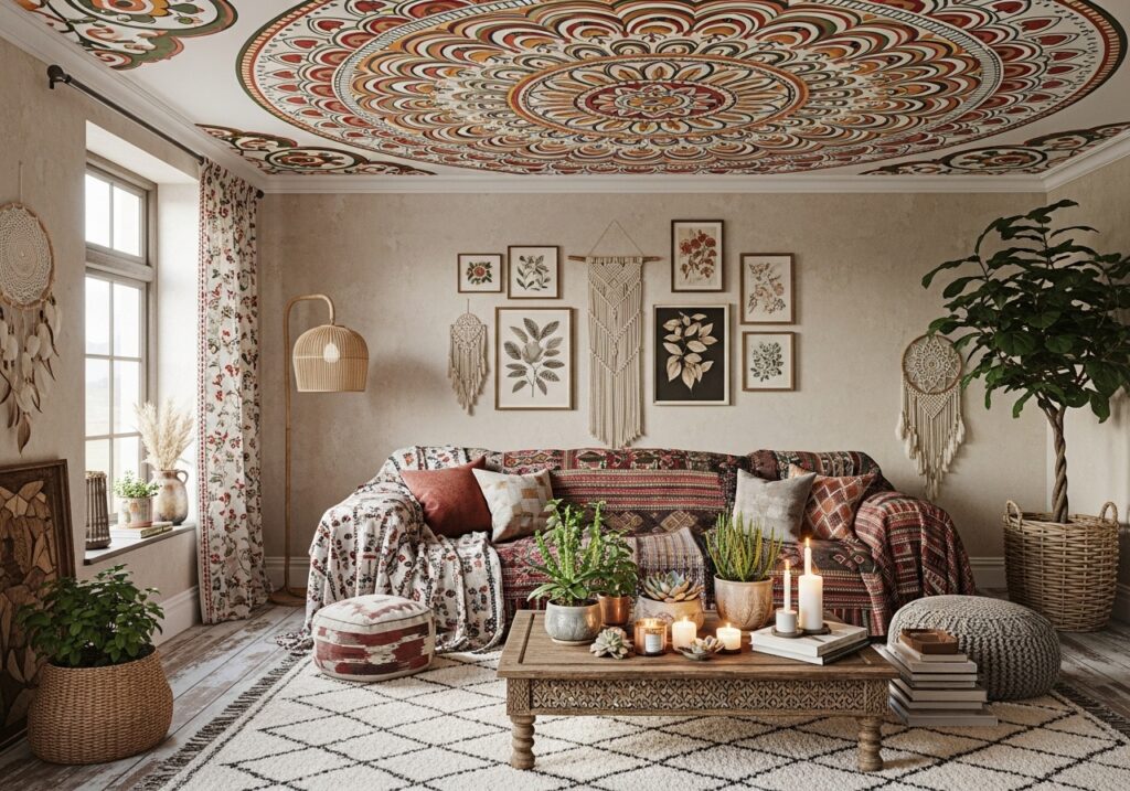 The Fifth Wall: Painted or Patterned Ceilings
