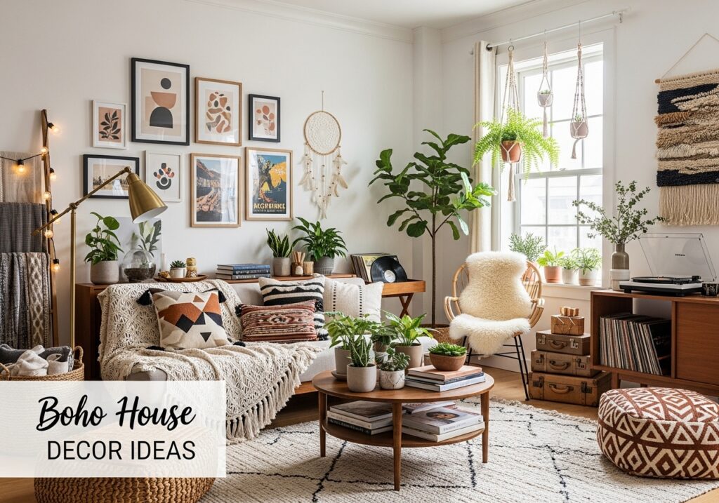 A Touch of Mid-Century Modern Boho Fusion