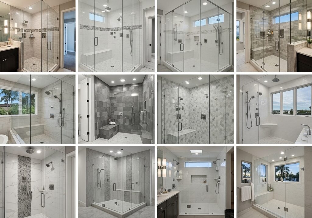 Bright Lighting with Frameless Glass