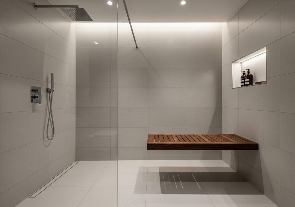 Floating Shower Bench