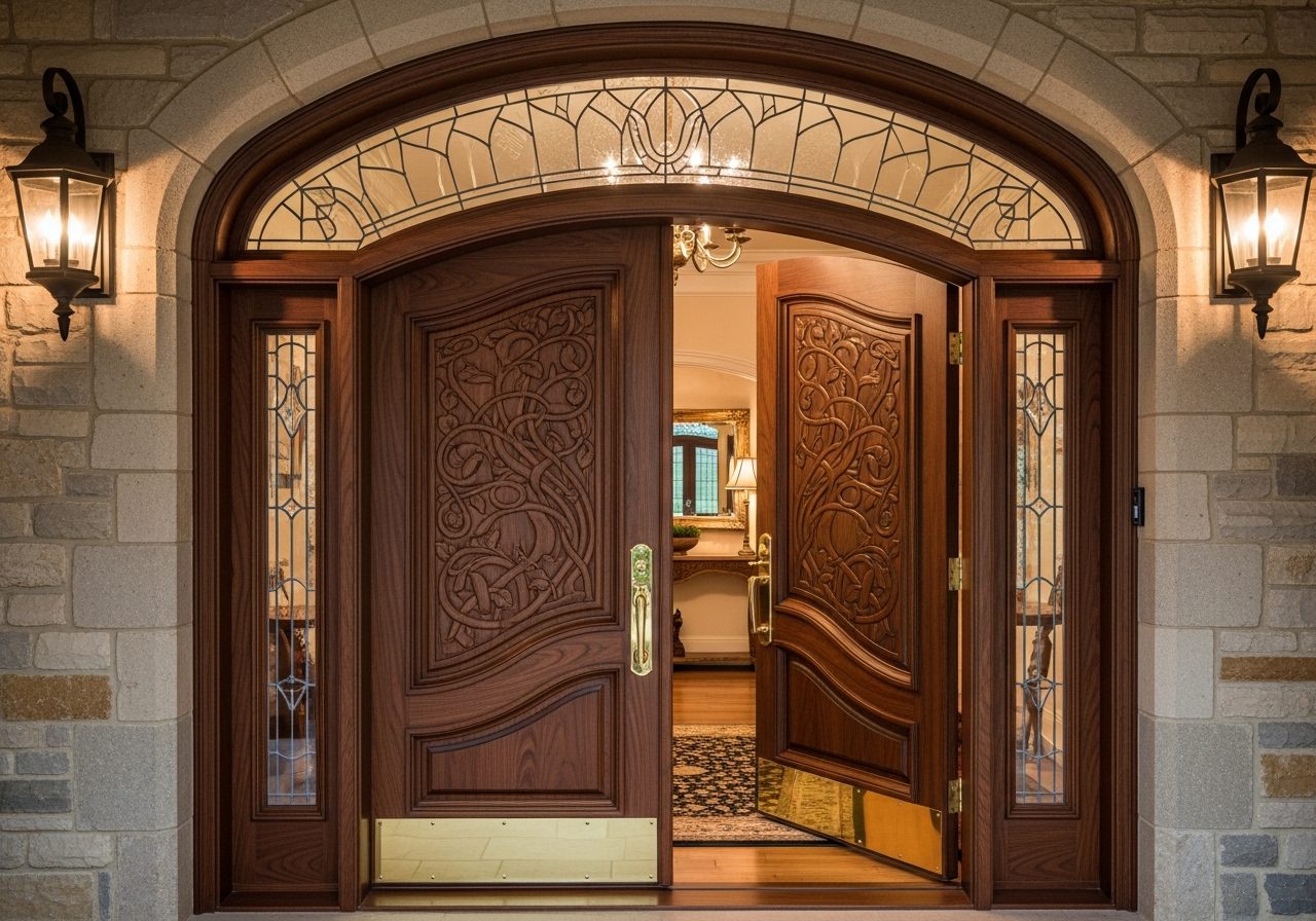 20 Modern Double Door Design Ideas for an Aesthetic Interior