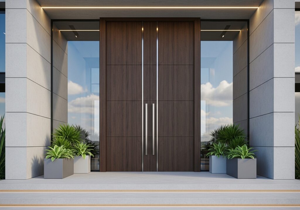 Contemporary Double Doors
