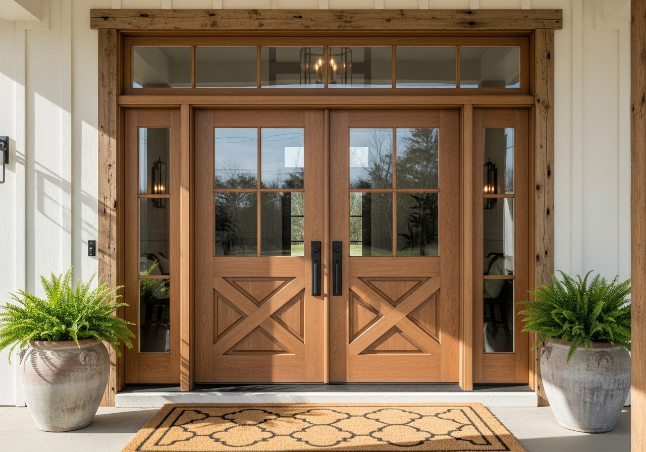 20 Modern Double Door Design Ideas for an Aesthetic Interior