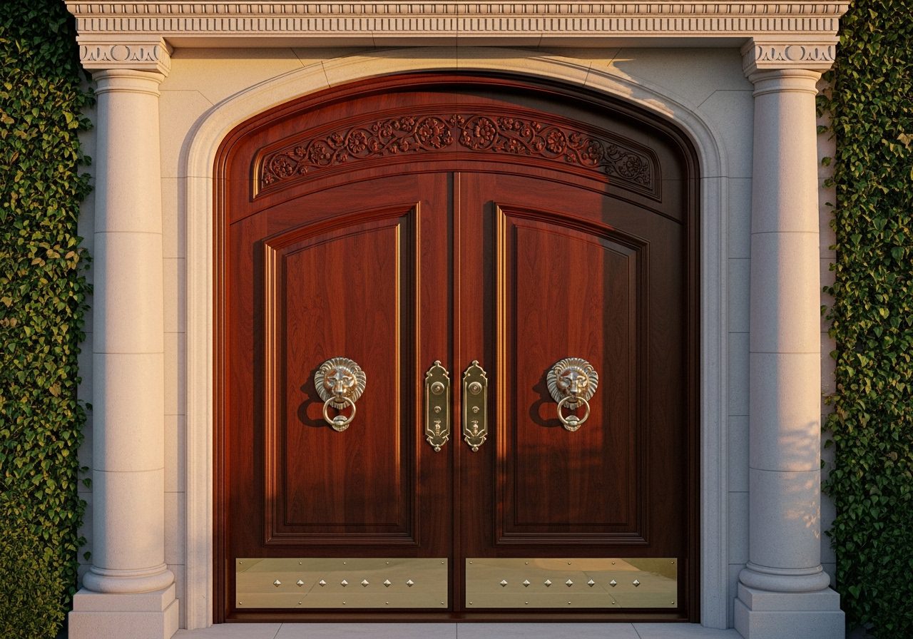 20 Modern Double Door Design Ideas for an Aesthetic Interior