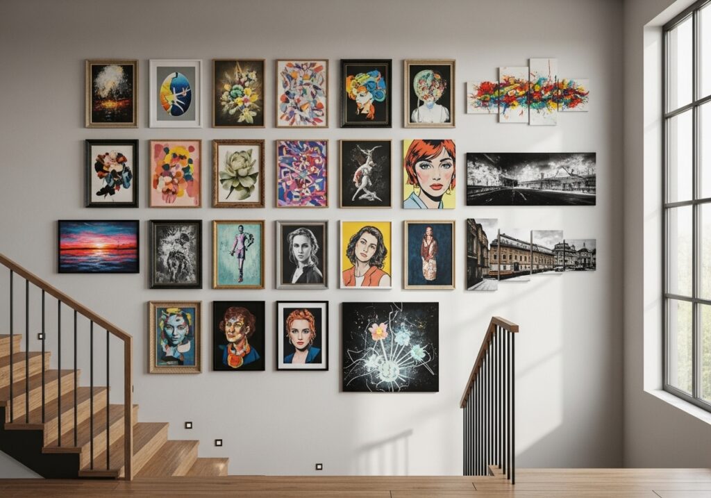 Wall Art for Staircase Landing