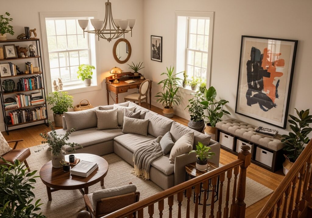 Large Landing Furniture Ideas