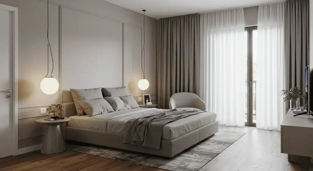 Minimalist Sophistication of living room 