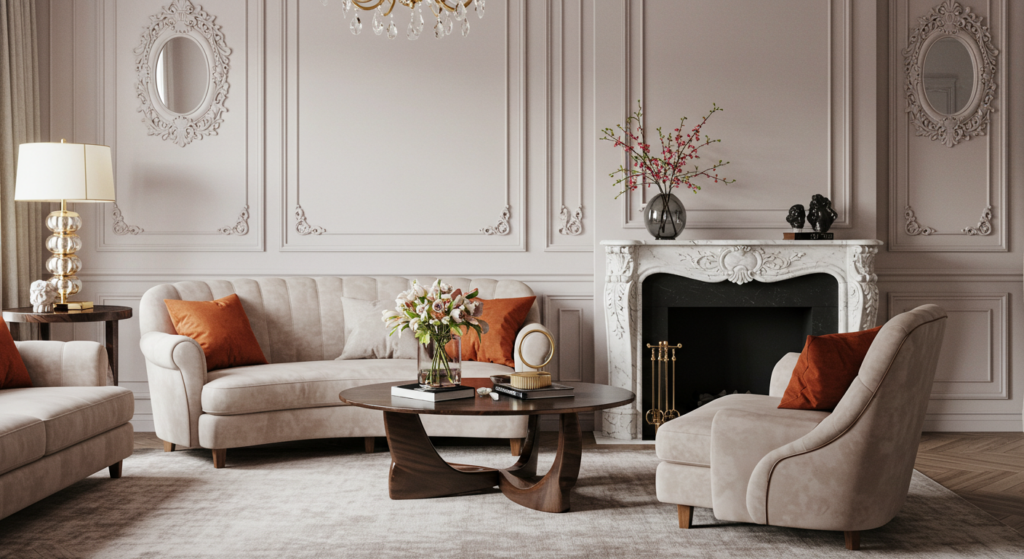 neo-classical interiors