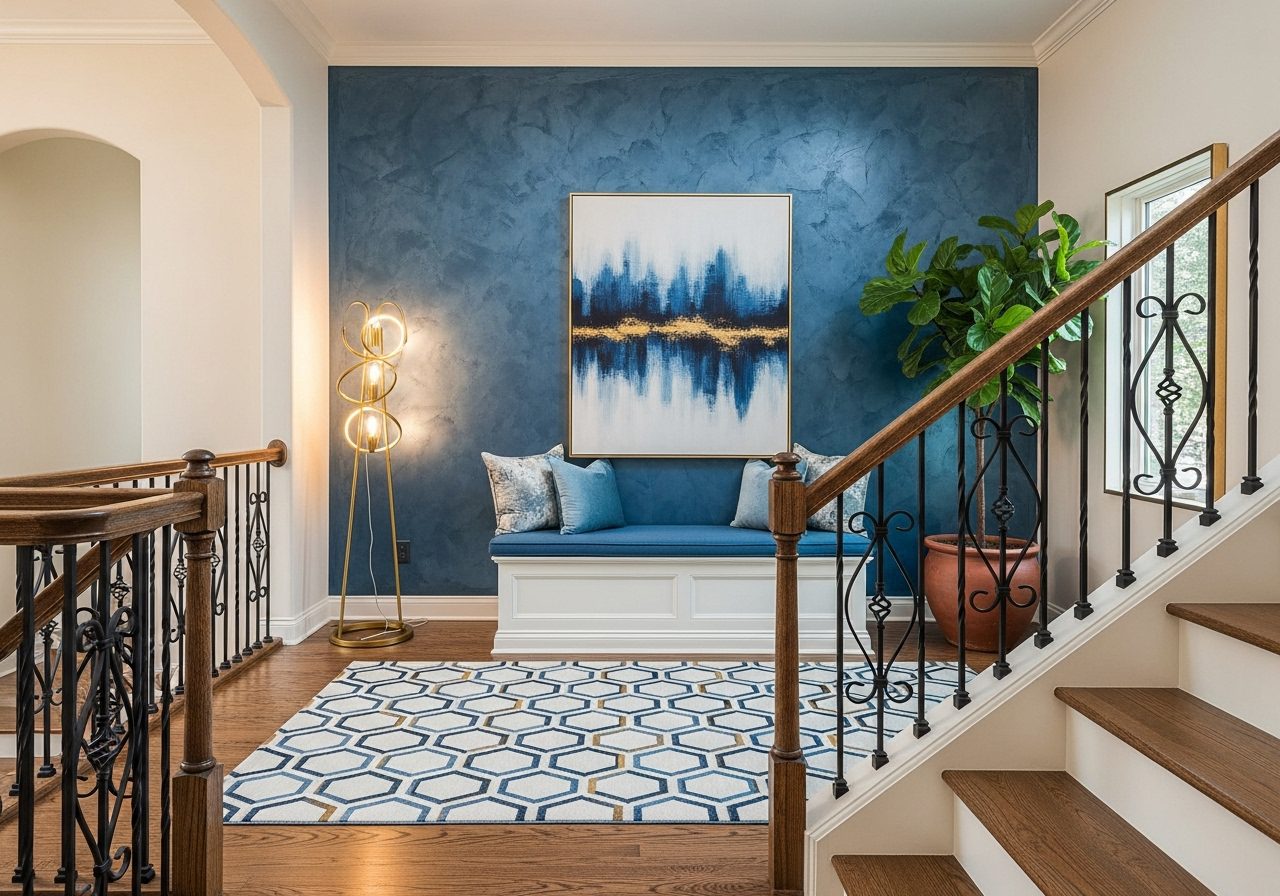 30 Staircase Landing Ideas for Small & Large Spaces: You will Adopt