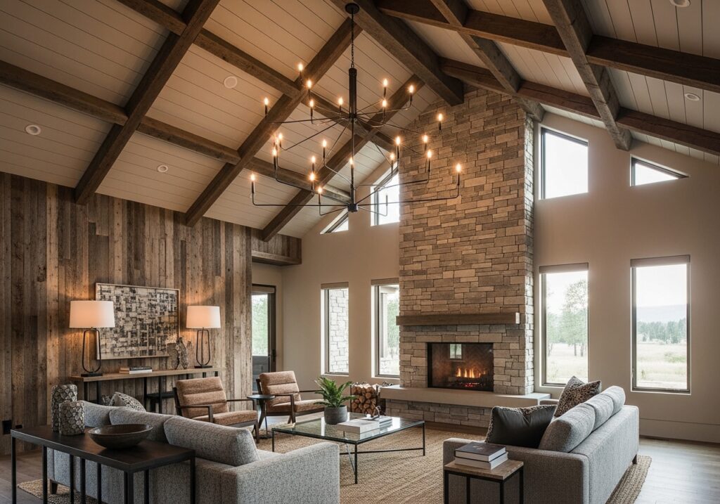Rustic and Modern Fusion