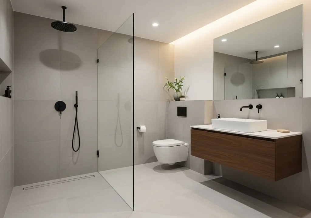 Frameless & Open-Concept Showers