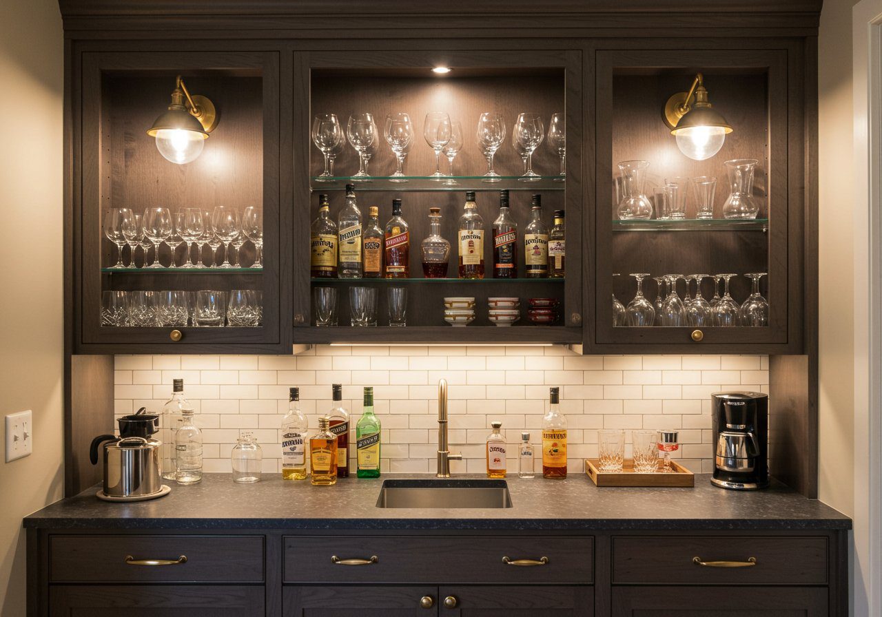 22 Modern Wet Bar Ideas to Elevate Your Small Home Entertaining