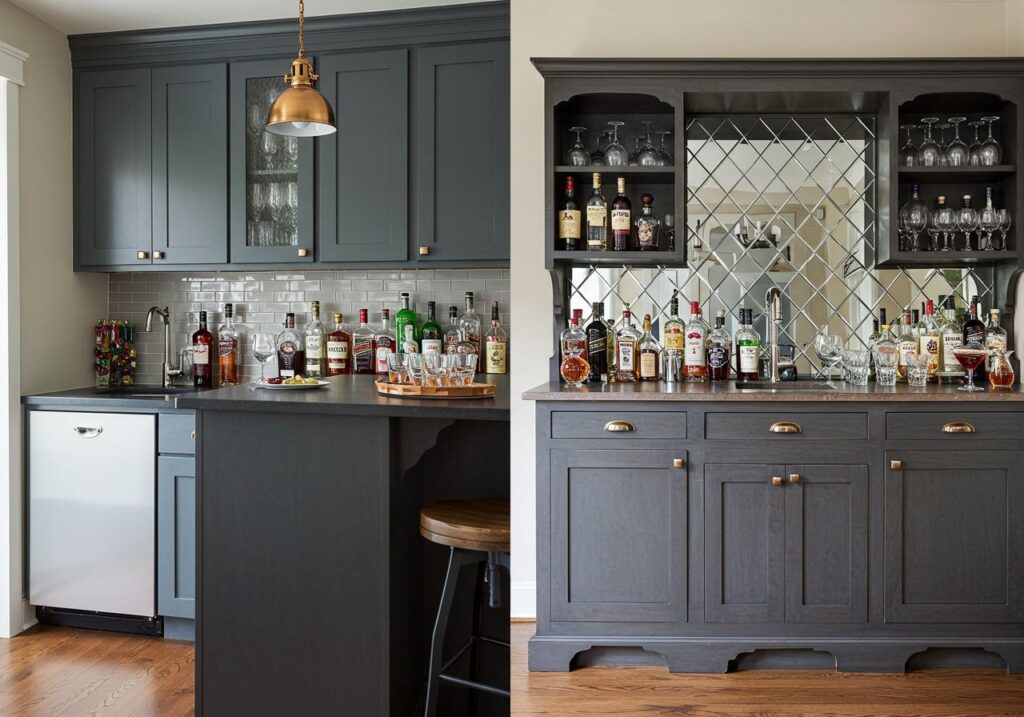 Wet Bar vs. Dry Bar