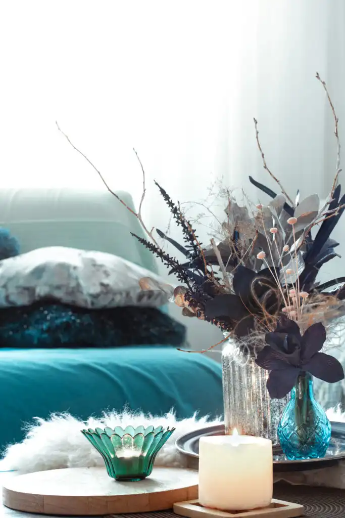 Modern Lake House Bedroom Decor with Decorate with Purposeful Accessories