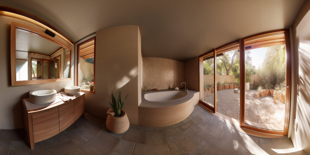 Beach house bathrooms