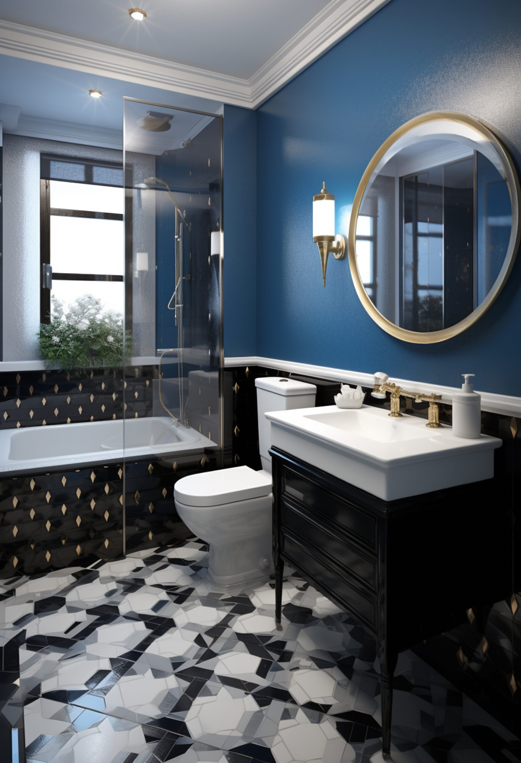 13 Small Modern Bathroom Tile Ideas in Multiple Designs