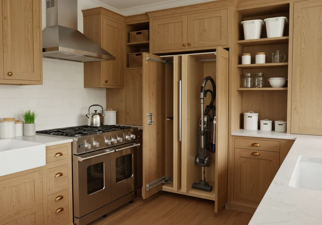 Built-In Shelving for Custom Storage