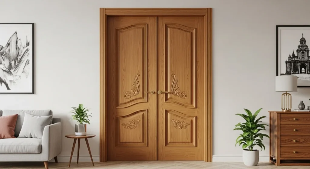 Classic Wooden Double Doors