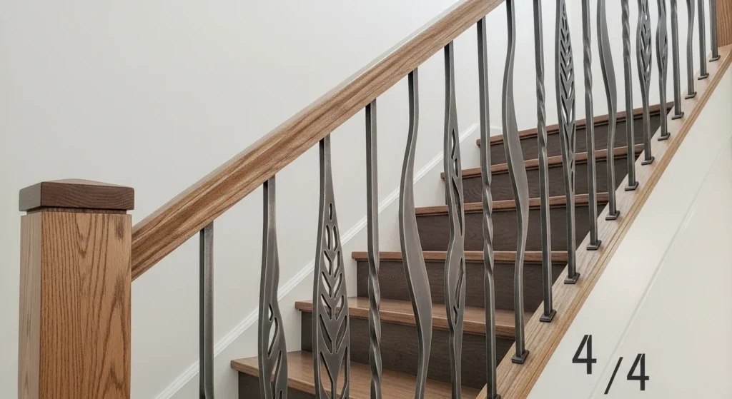 Metal Spindles with Unique Patterns