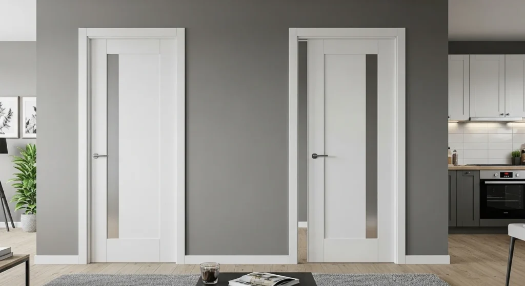 Save Room with Hanging Sliding Doors