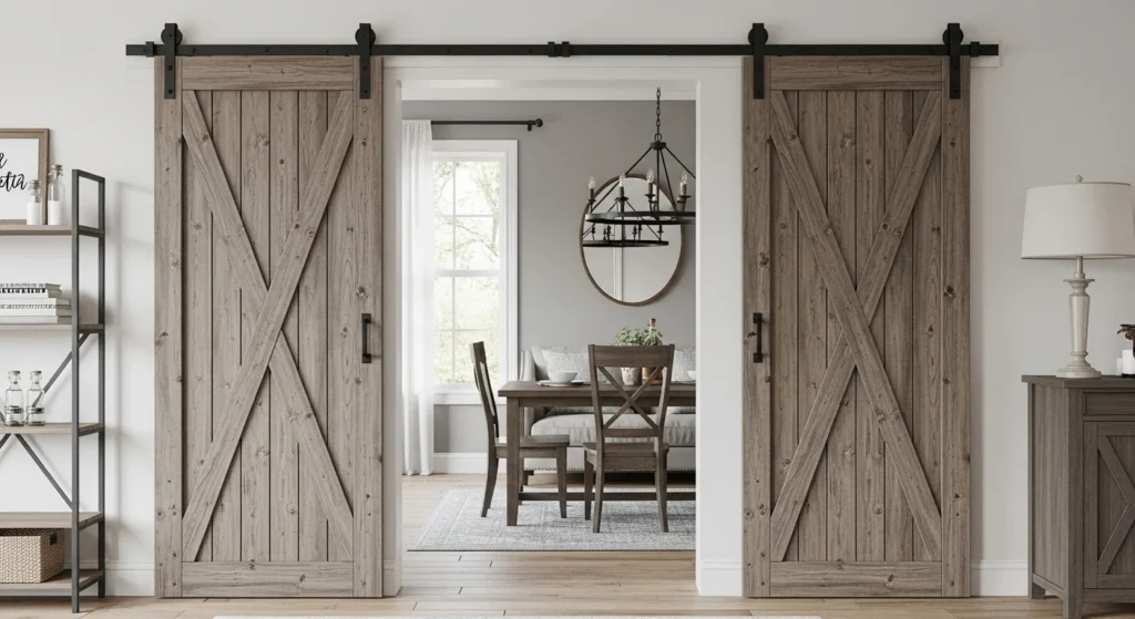  Style Up with Sliding Barn Doors