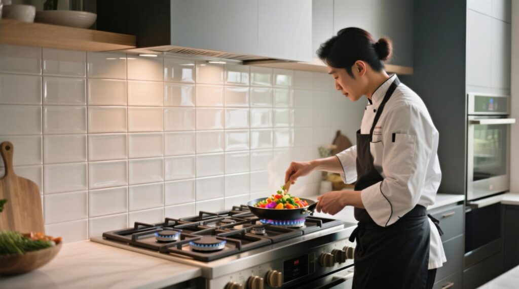 . Heat-Resistant Designs for Cooking Zones