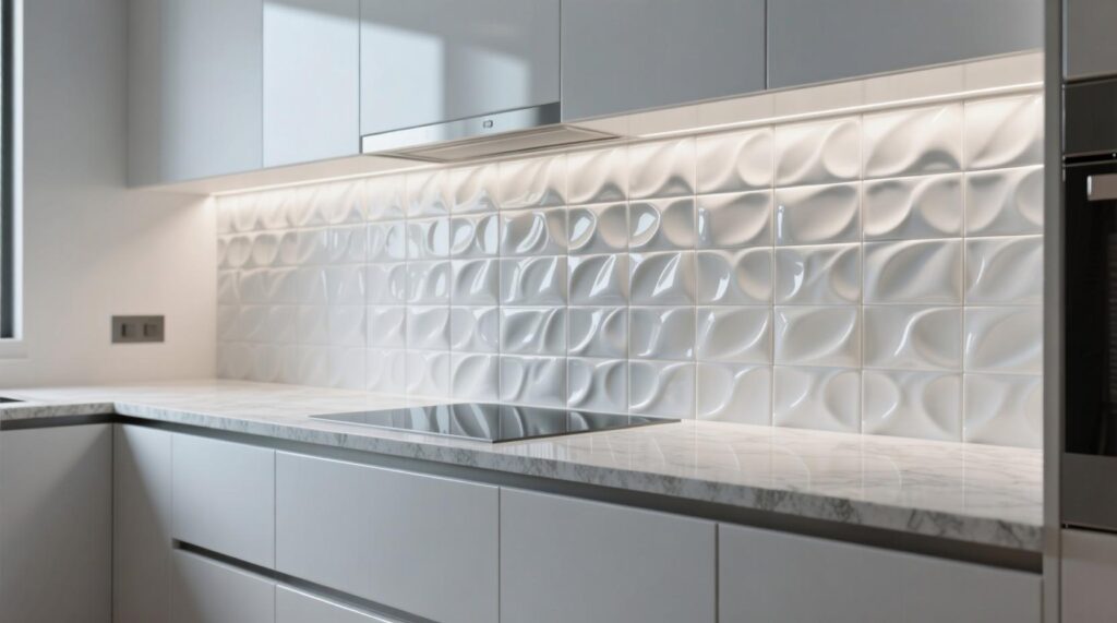 . Gel-O 3D Effect for Realistic Tile Texture