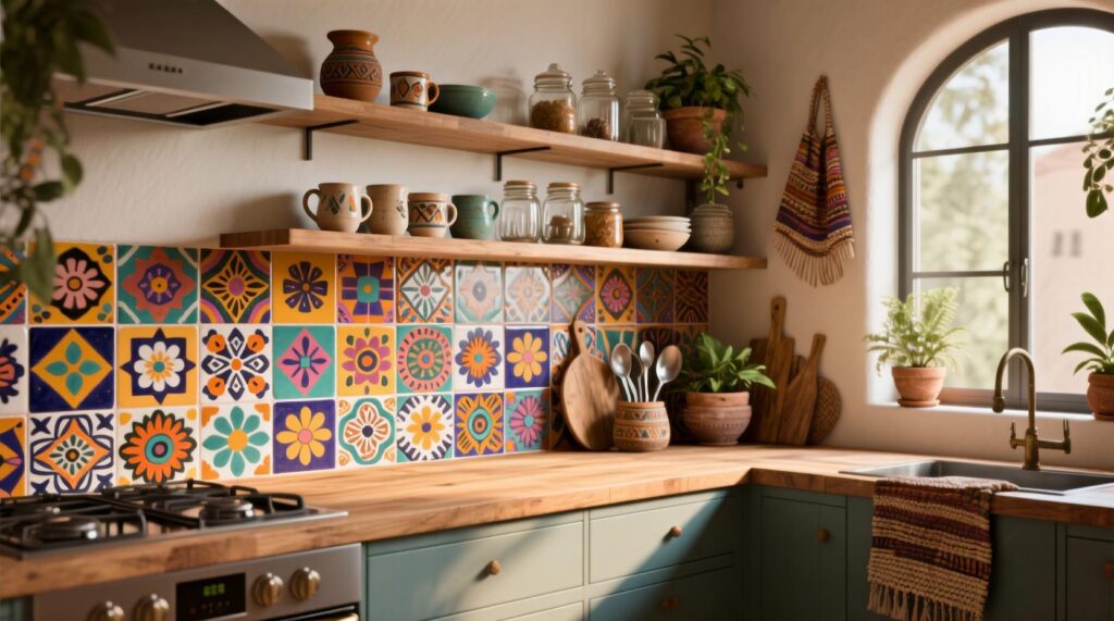Colorful Backsplash Stickers for Personality