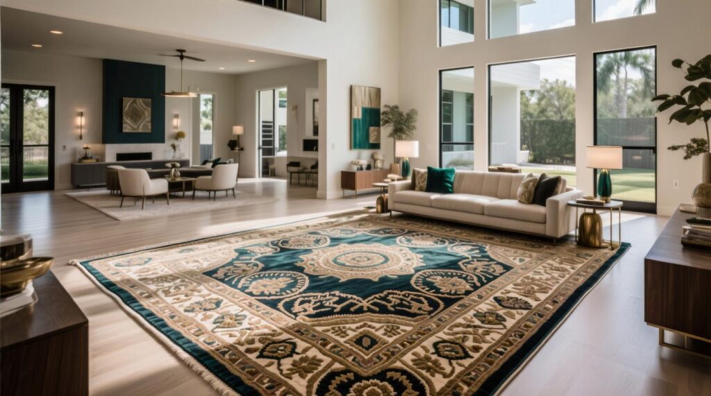 Custom Rugs for Texture and Warmth