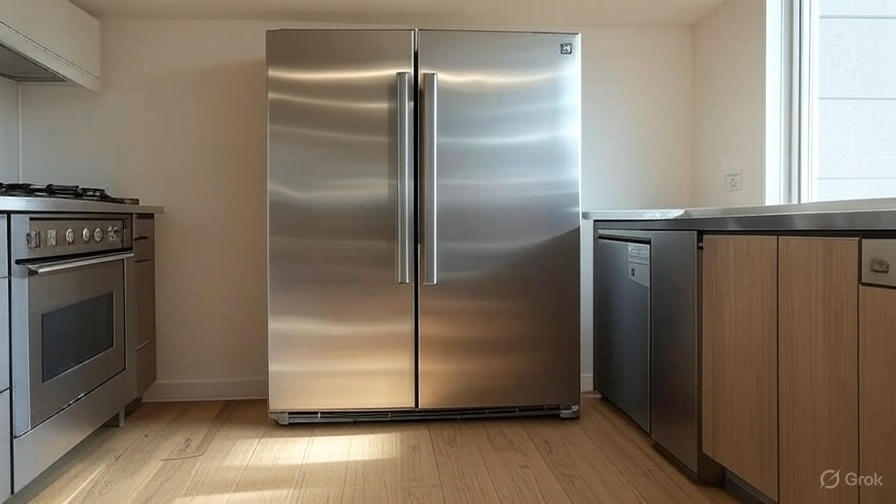 Go for a Slim Fridge in a Compact Kitchen