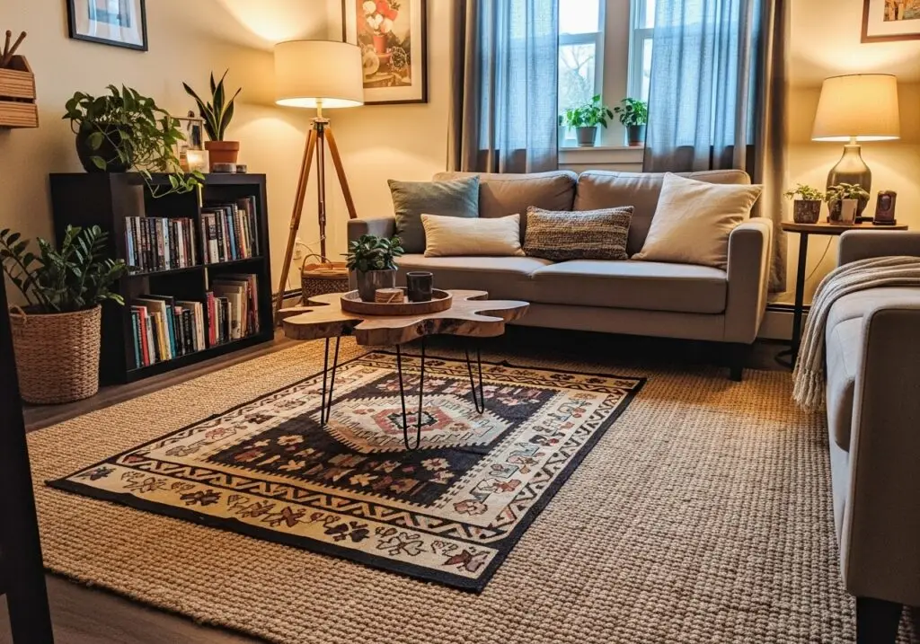 Layered Rug Styling