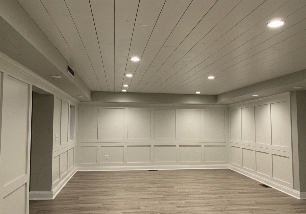 Wainscoting Beadboard Basement Ceiling Designs