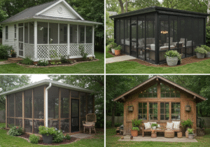 20 Simple DIY Screened In Porch Ideas on a Budget