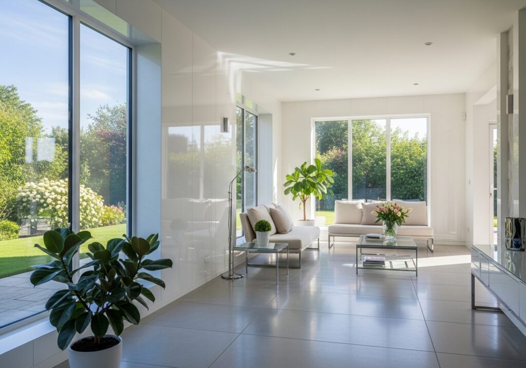 Gloss Walls for a Luxe Glow