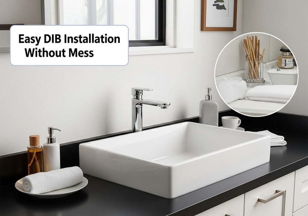 Easy DIY Installation Without Mess