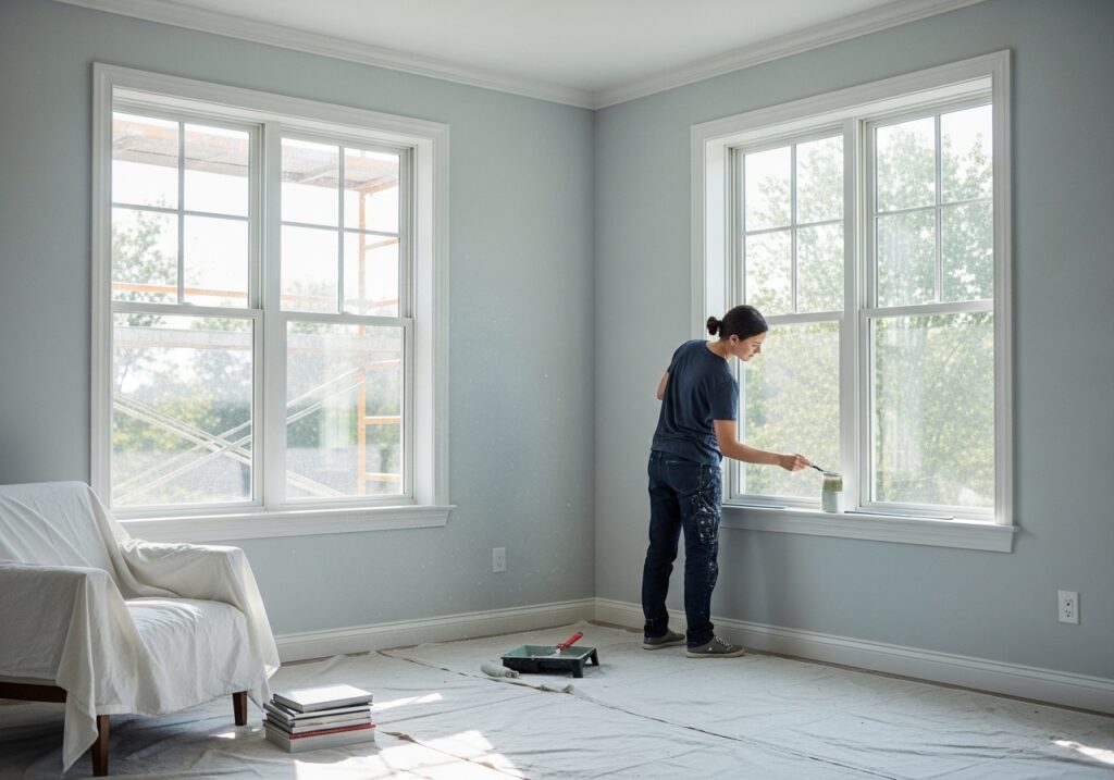 Apply Fresh Painting on Walls