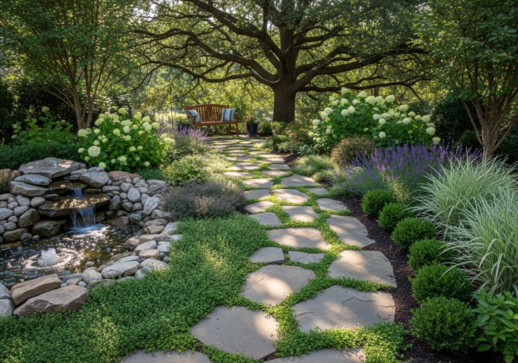 create a Stone Pathway