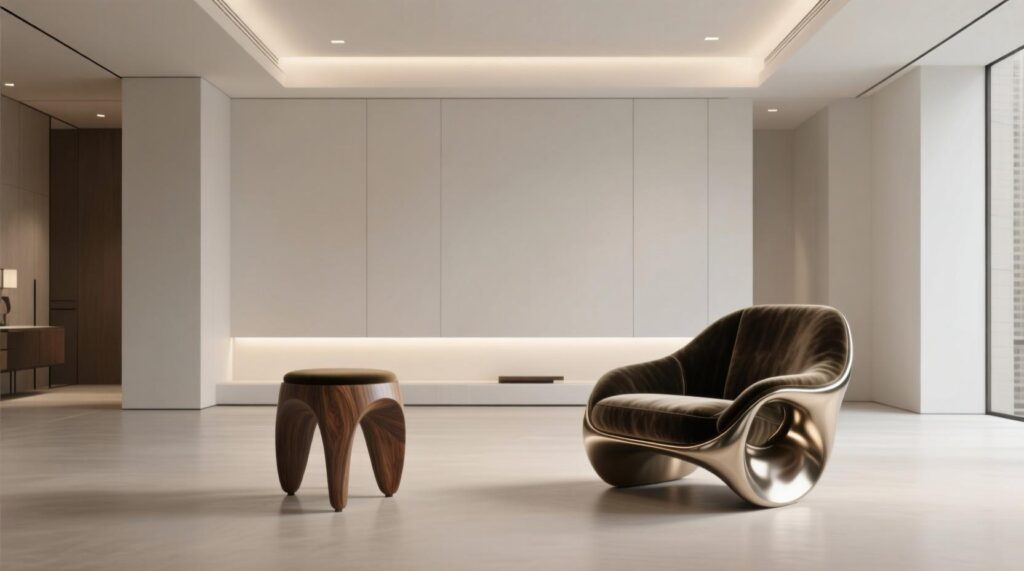 Incorporating Sculptural Furniture