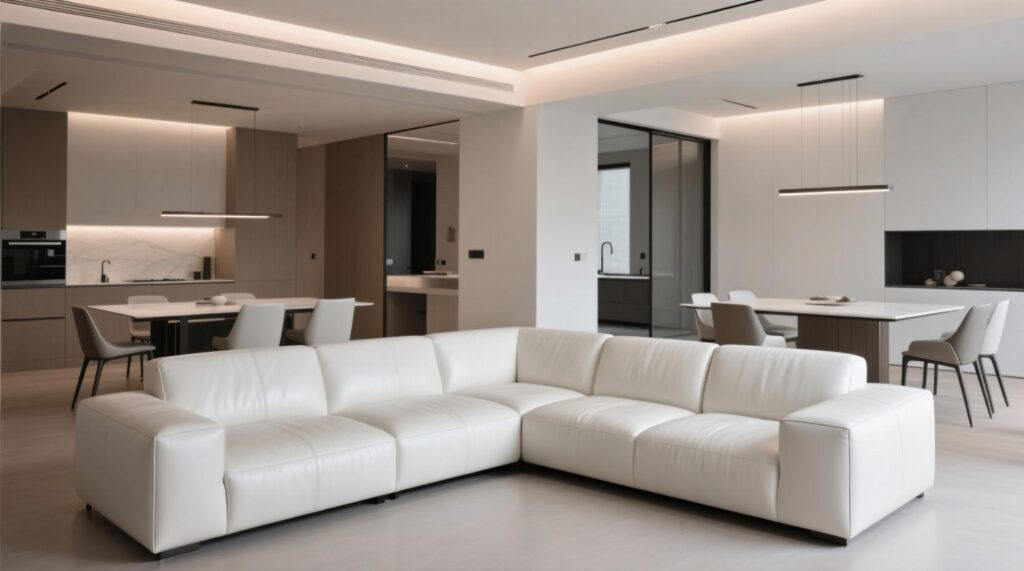 Open-Plan Zoning with Sectionals
