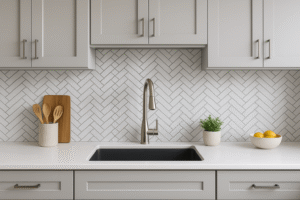 25 Peel-and-Stick Backsplash Ideas for Kitchens